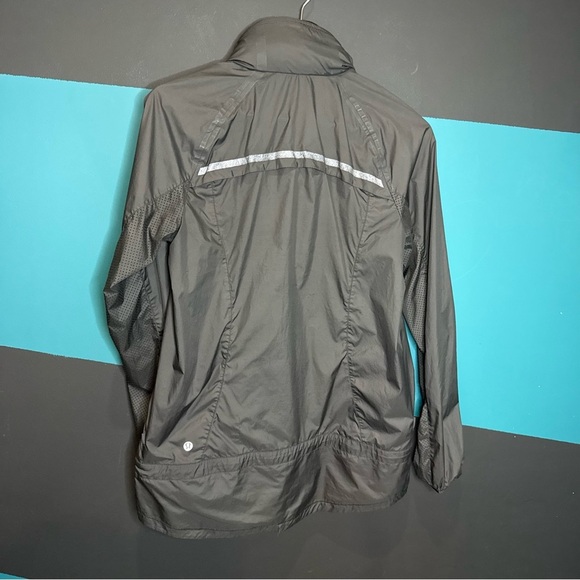 lululemon athletica Black Windbreaker Jacket size 8 - Picture 4 of 10